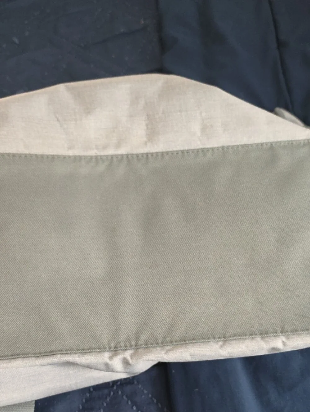 Canvas Tote Bag in Light Gray